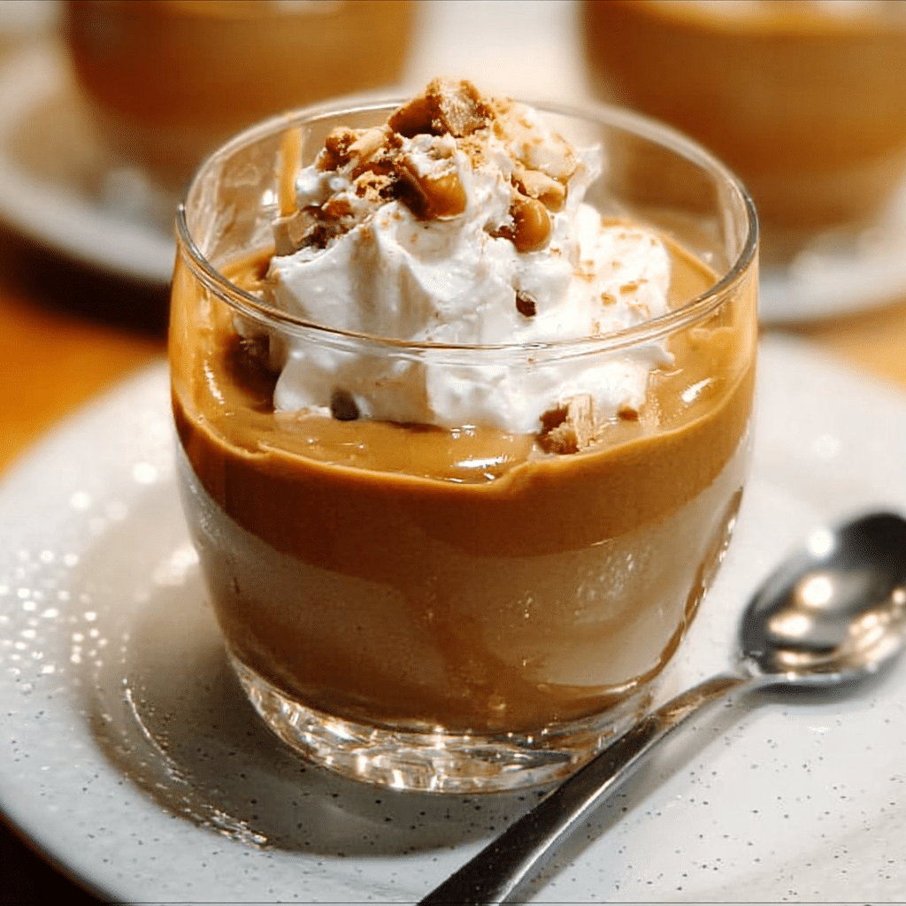Creamy Homemade Butterscotch Pudding