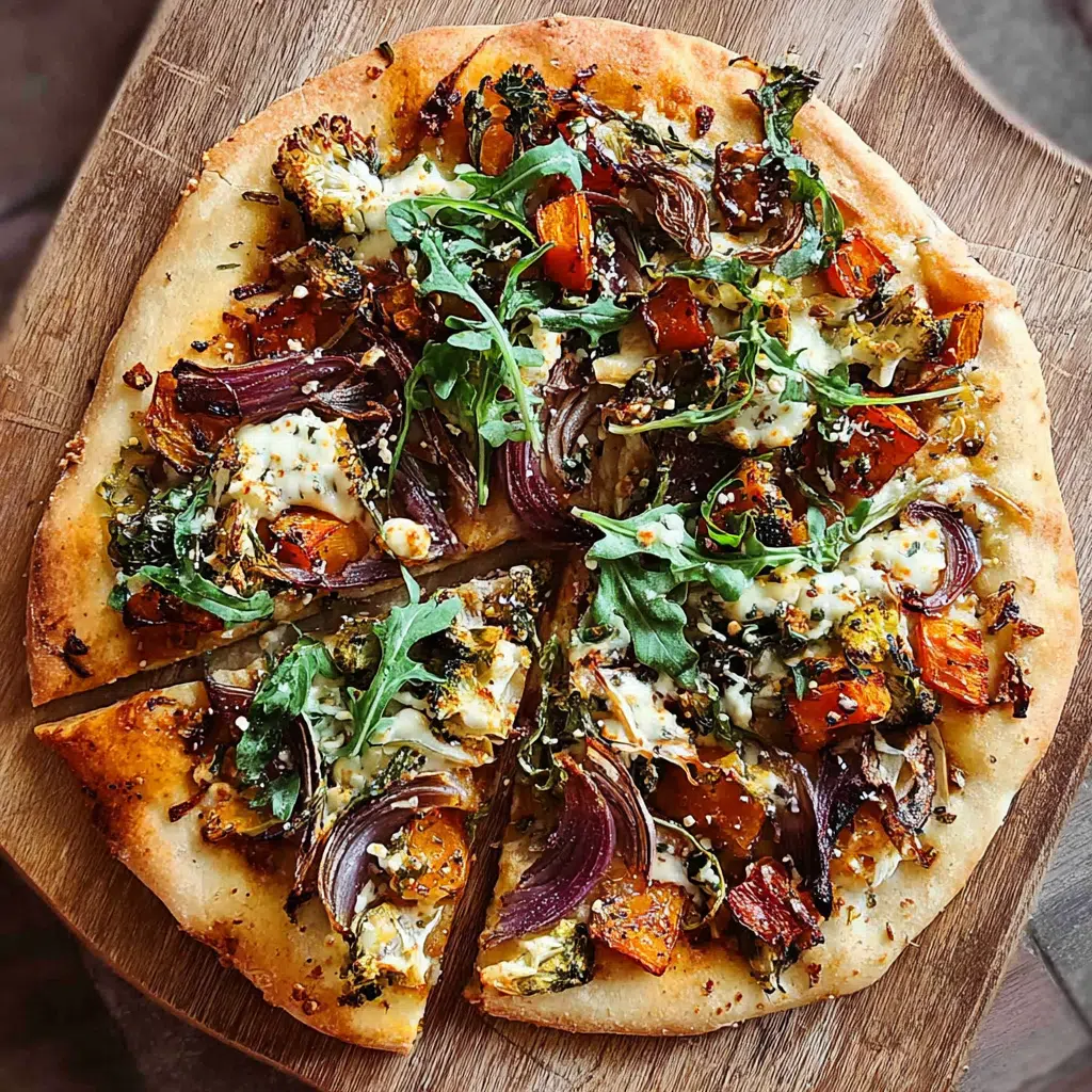 Roasted Fall Vegetable Pizza