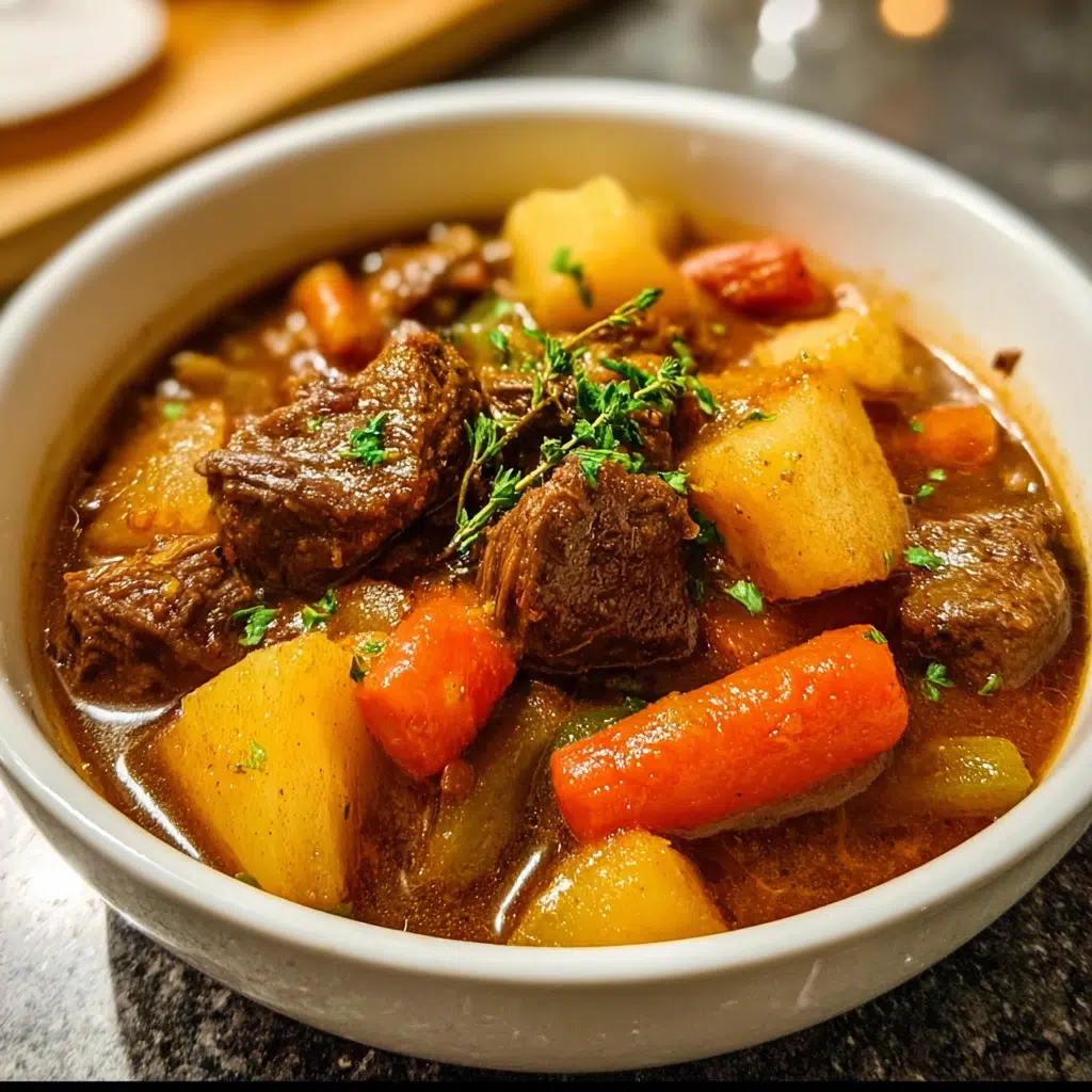 Apple Cider Beef Stew