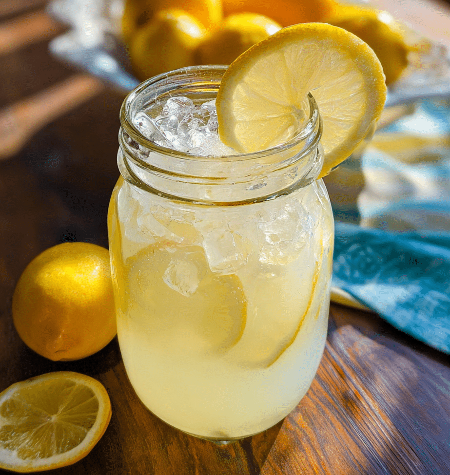 Fresh & Zesty Homemade Lemonade