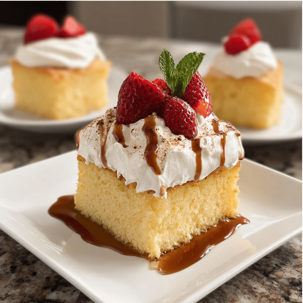 Fall Dessert Trend: Mini Tres Leches Cakes