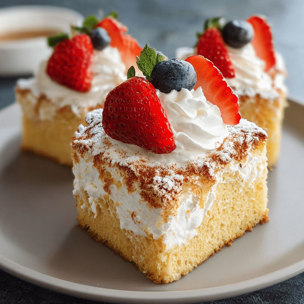 Fall Dessert Trend: Mini Tres Leches Cakes
