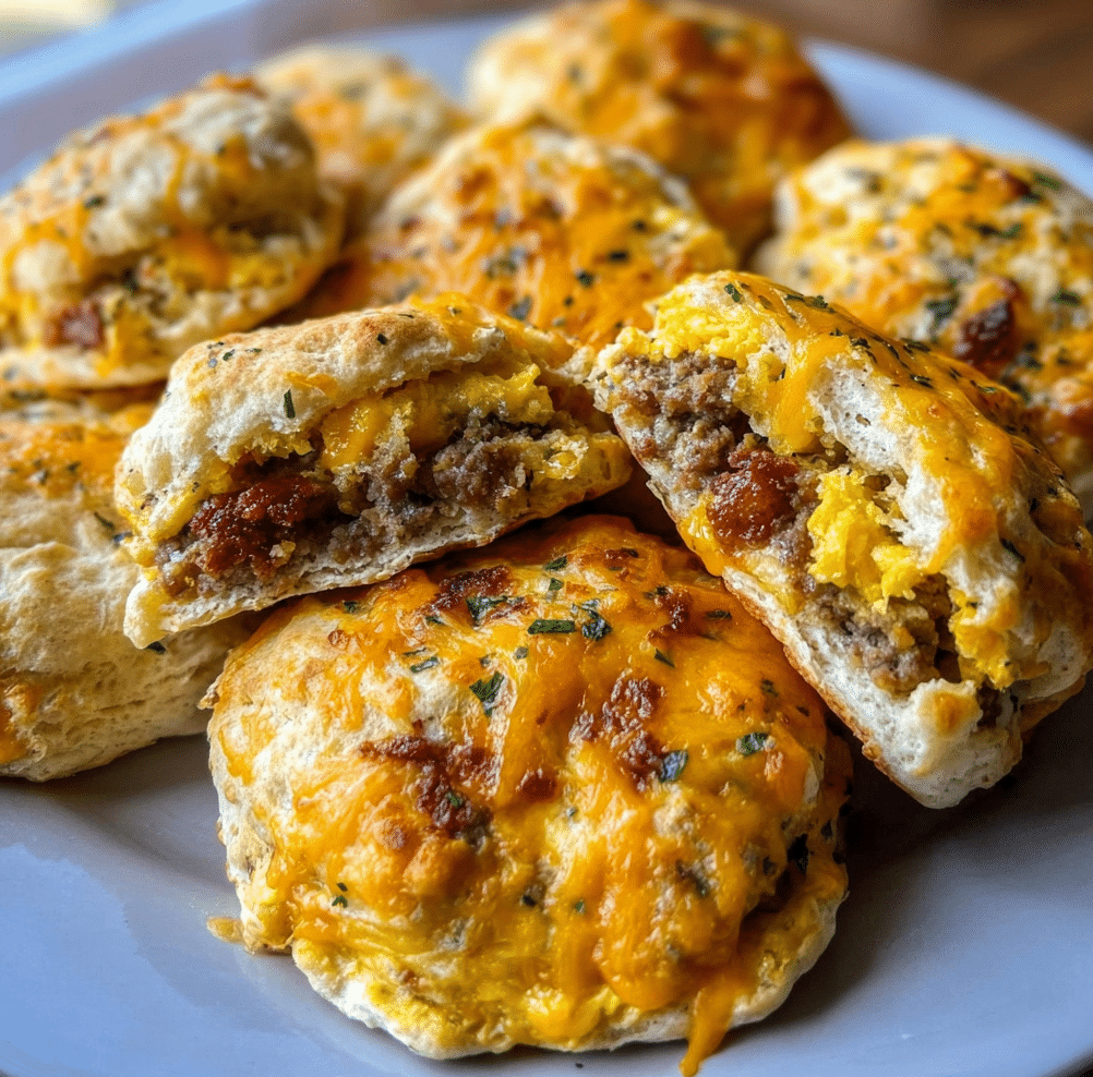 Loaded Breakfast Biscuits
