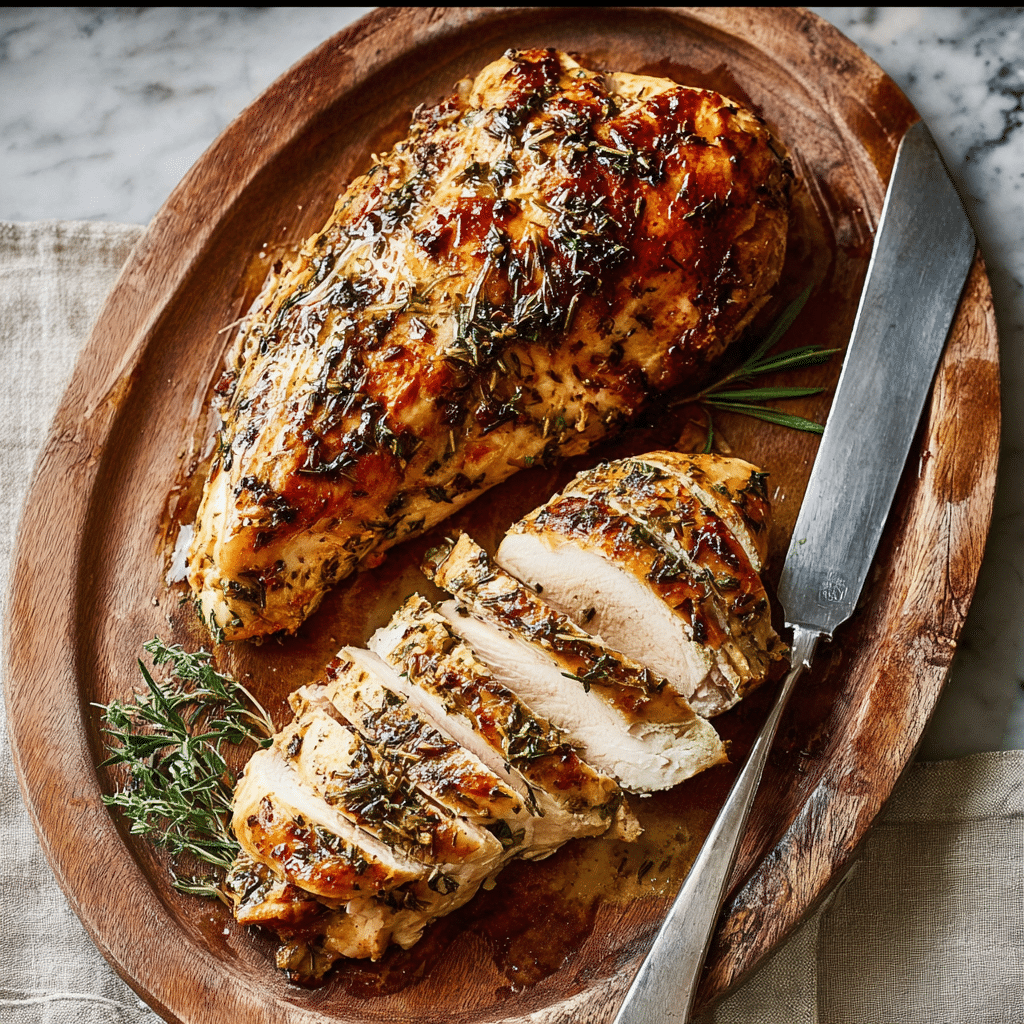 Herb-Butter Roasted Turkey Breast