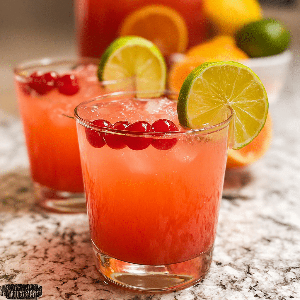 Refreshing Fruit Punch Recipe
