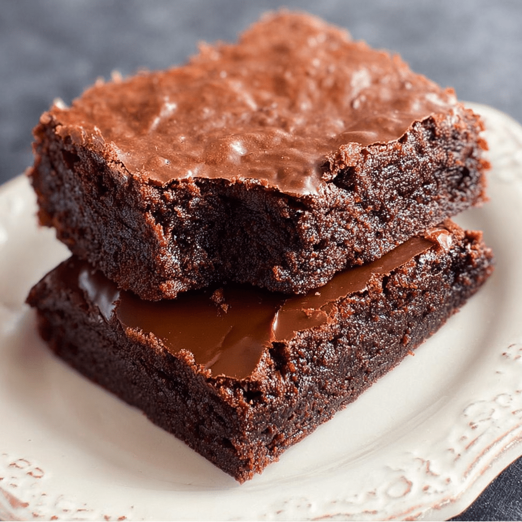 Rich & Fudgy Brownie Recipe
