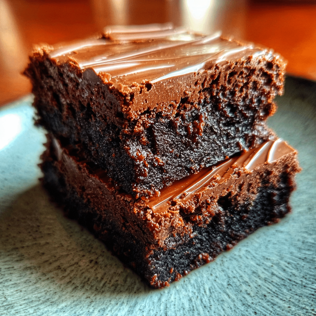 Rich & Fudgy Brownie Recipe