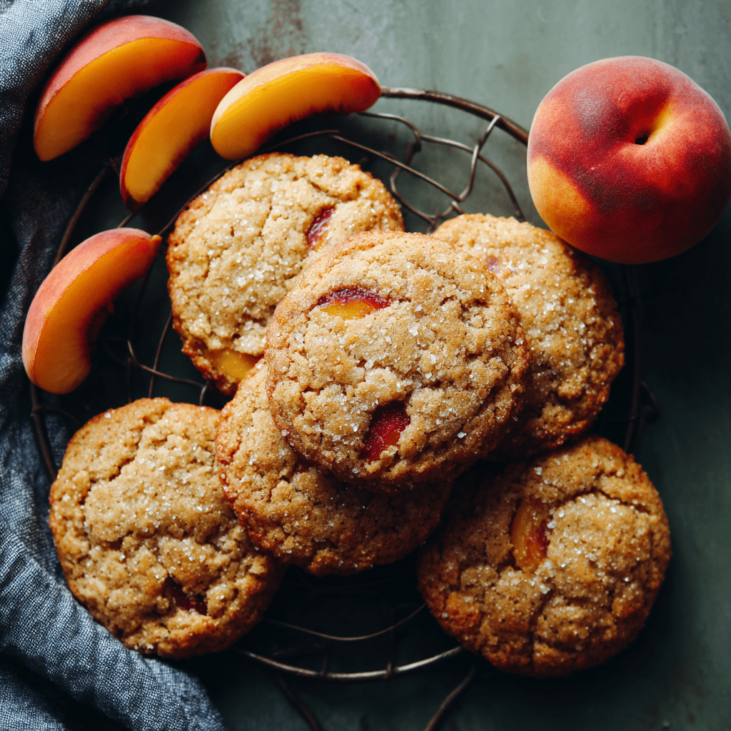 Homemade Dessert: Peach Cobbler Cookies