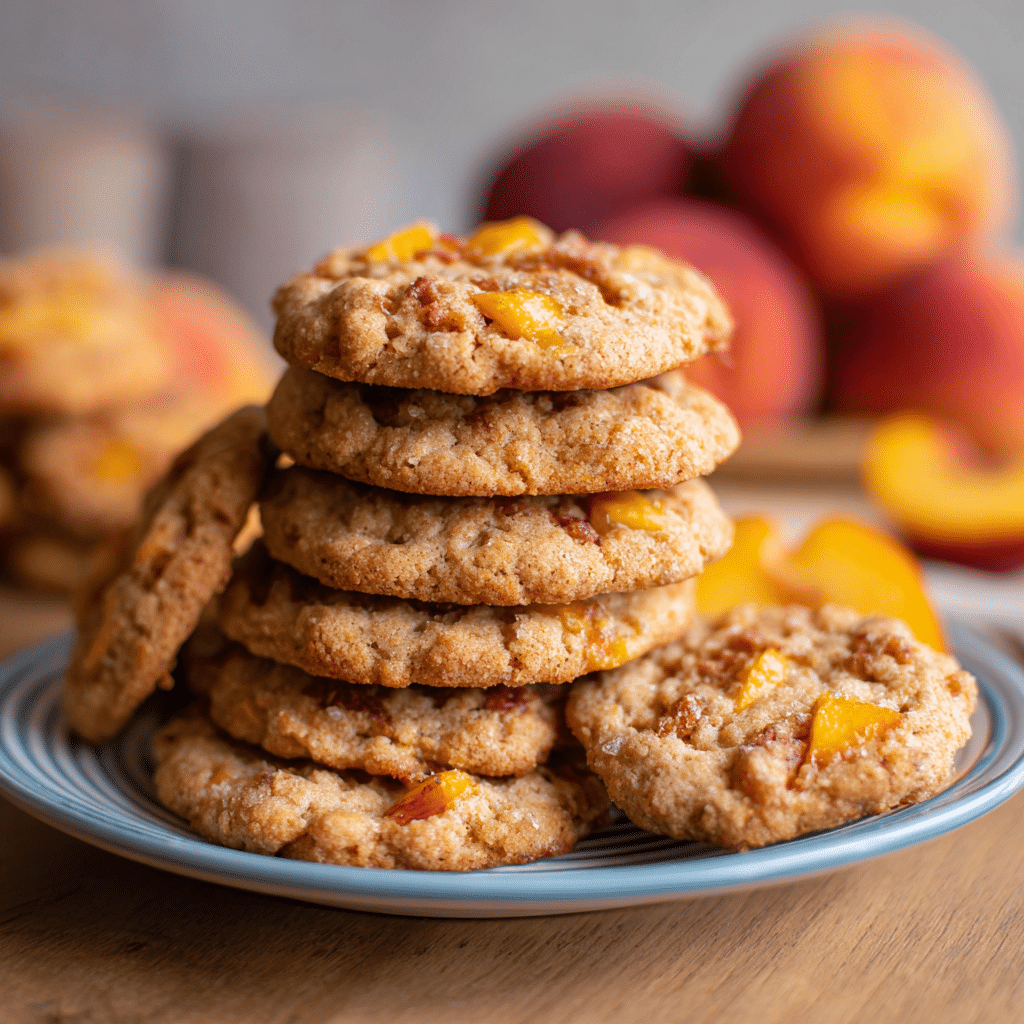 Homemade Dessert: Peach Cobbler Cookies