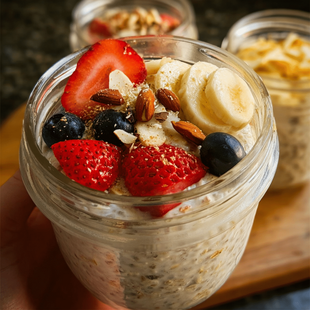 Overnight Oats Easy Breakfast Recipe