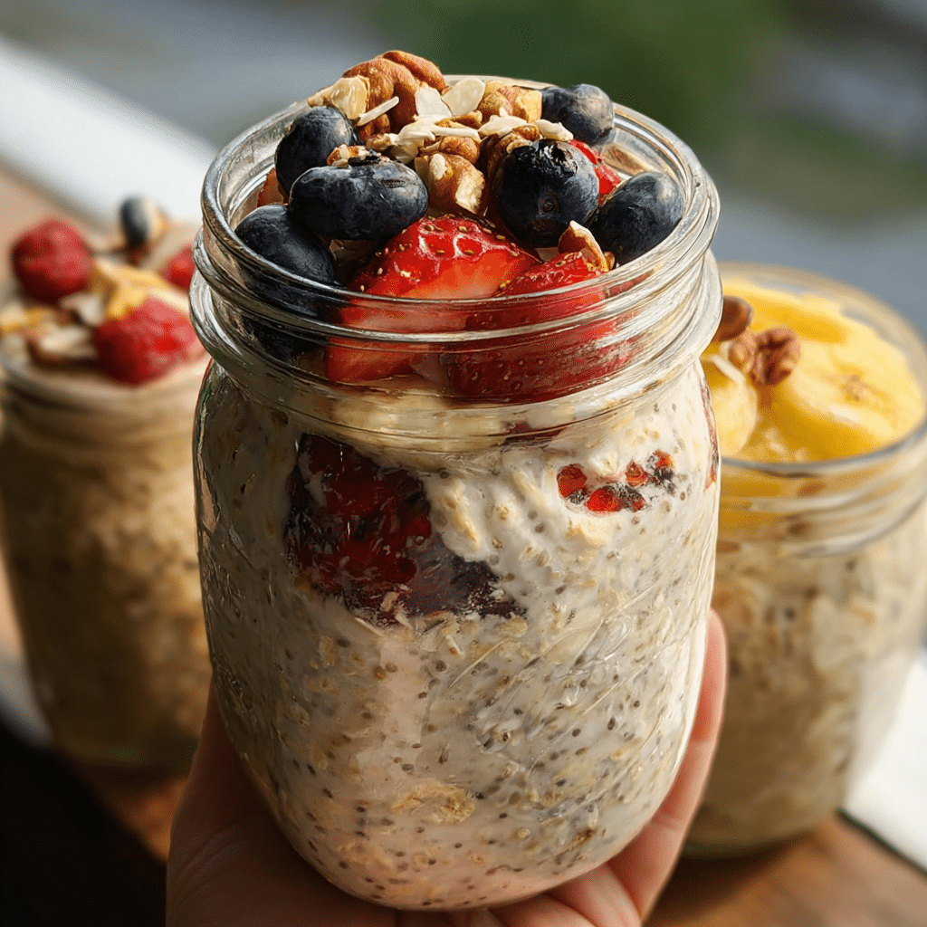 Overnight Oats Easy Breakfast Recipe