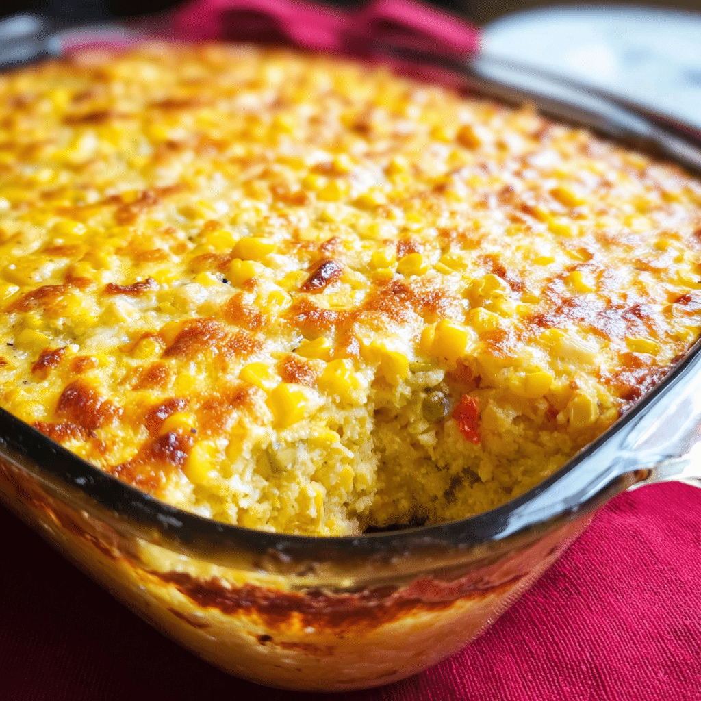 Oven Baked Corn Casserole