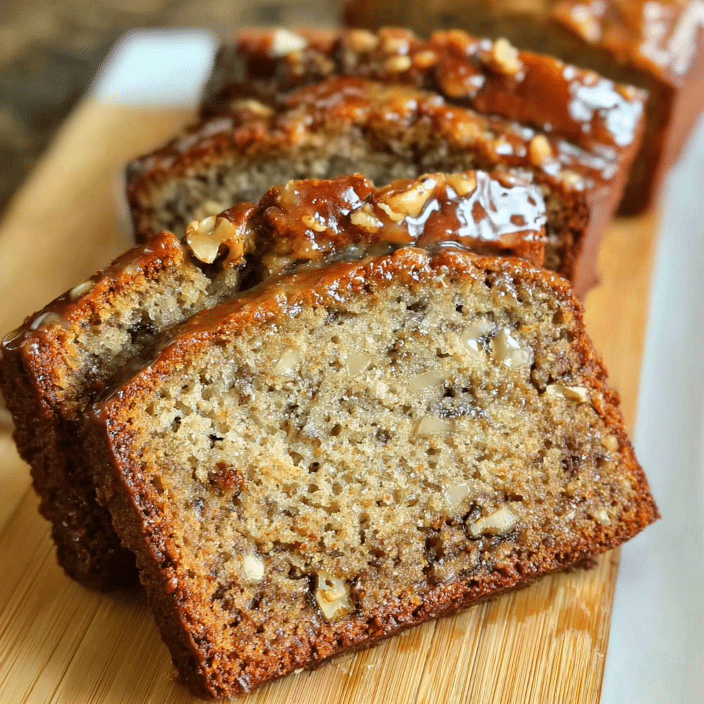 Moist Homemade Banana Bread Recipe