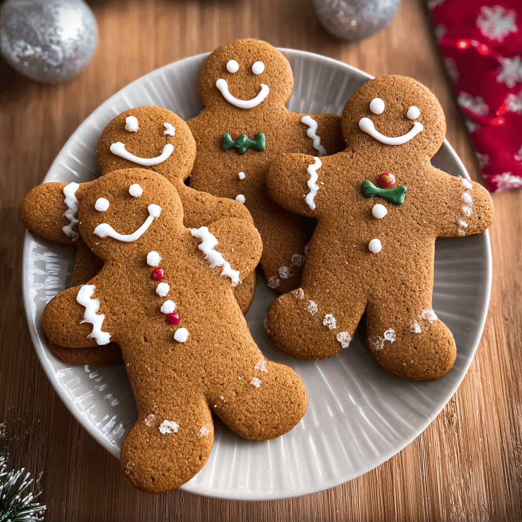 Classic Gingerbread Cookies Christmas Recipe