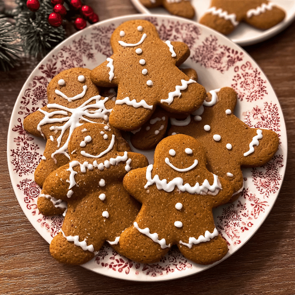 Classic Gingerbread Cookies Christmas Recipe