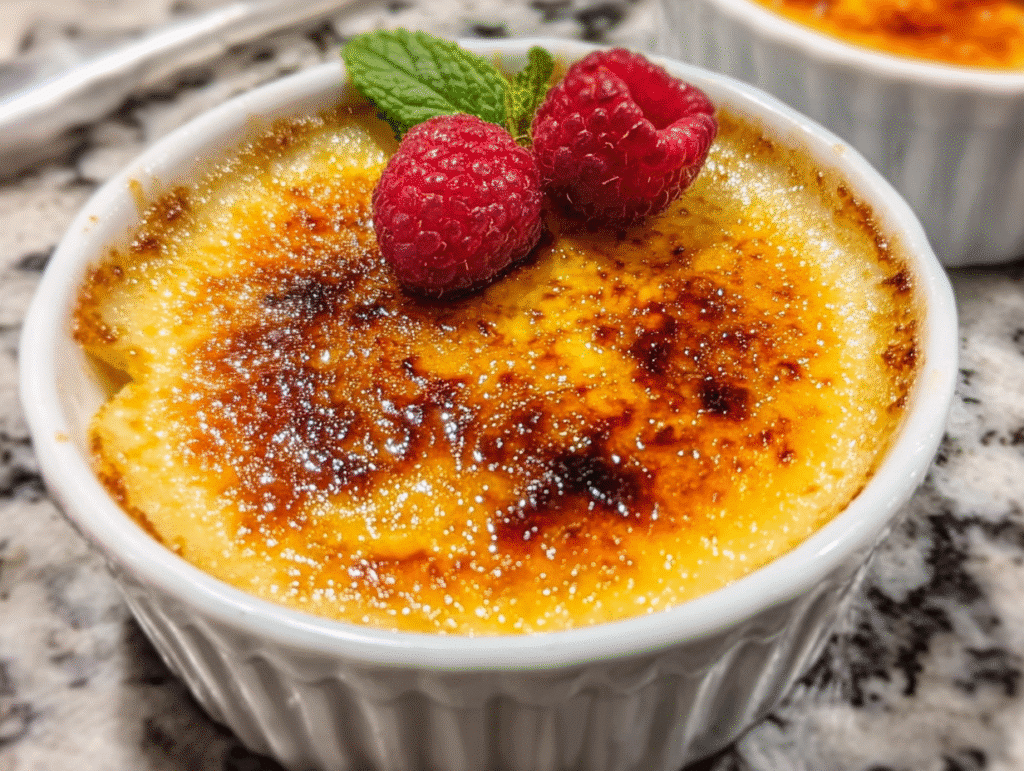 creamy crème brûlée