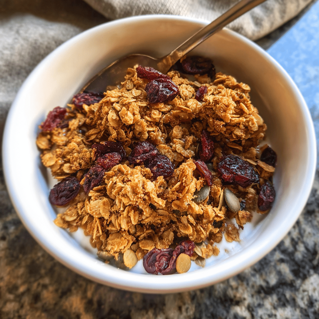 homemade crunchy granola recipe