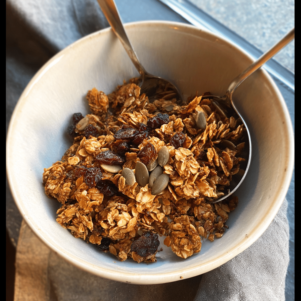 homemade crunchy granola recipe