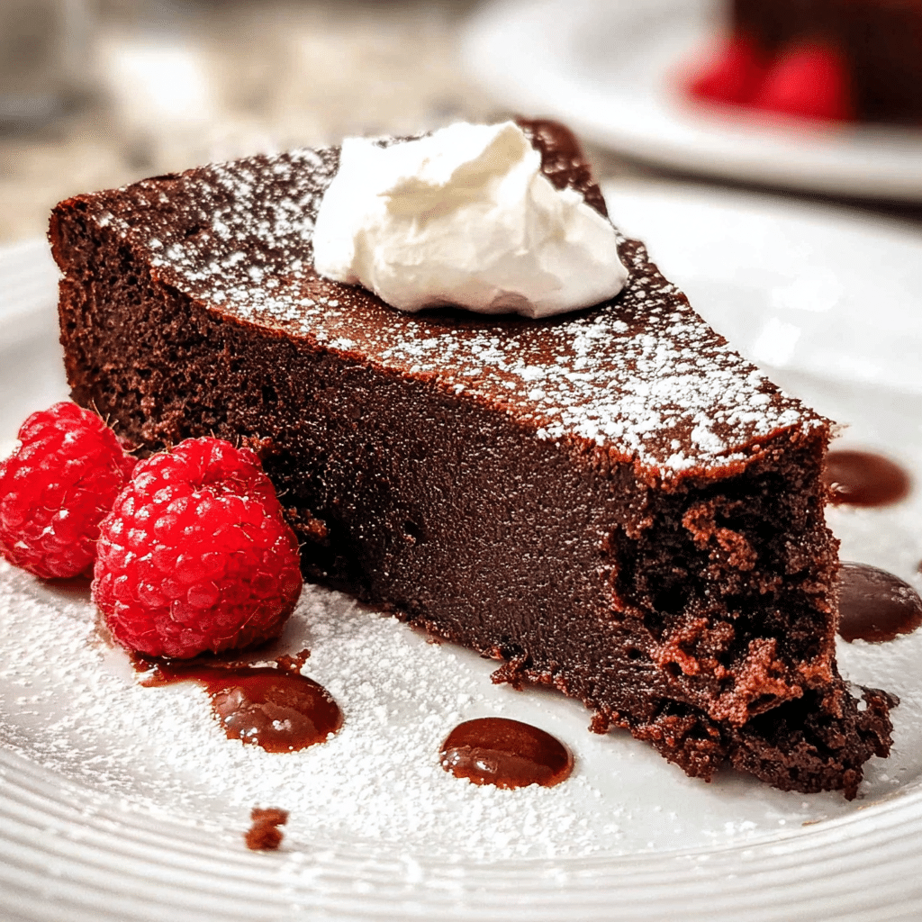 flourless chocolate cake