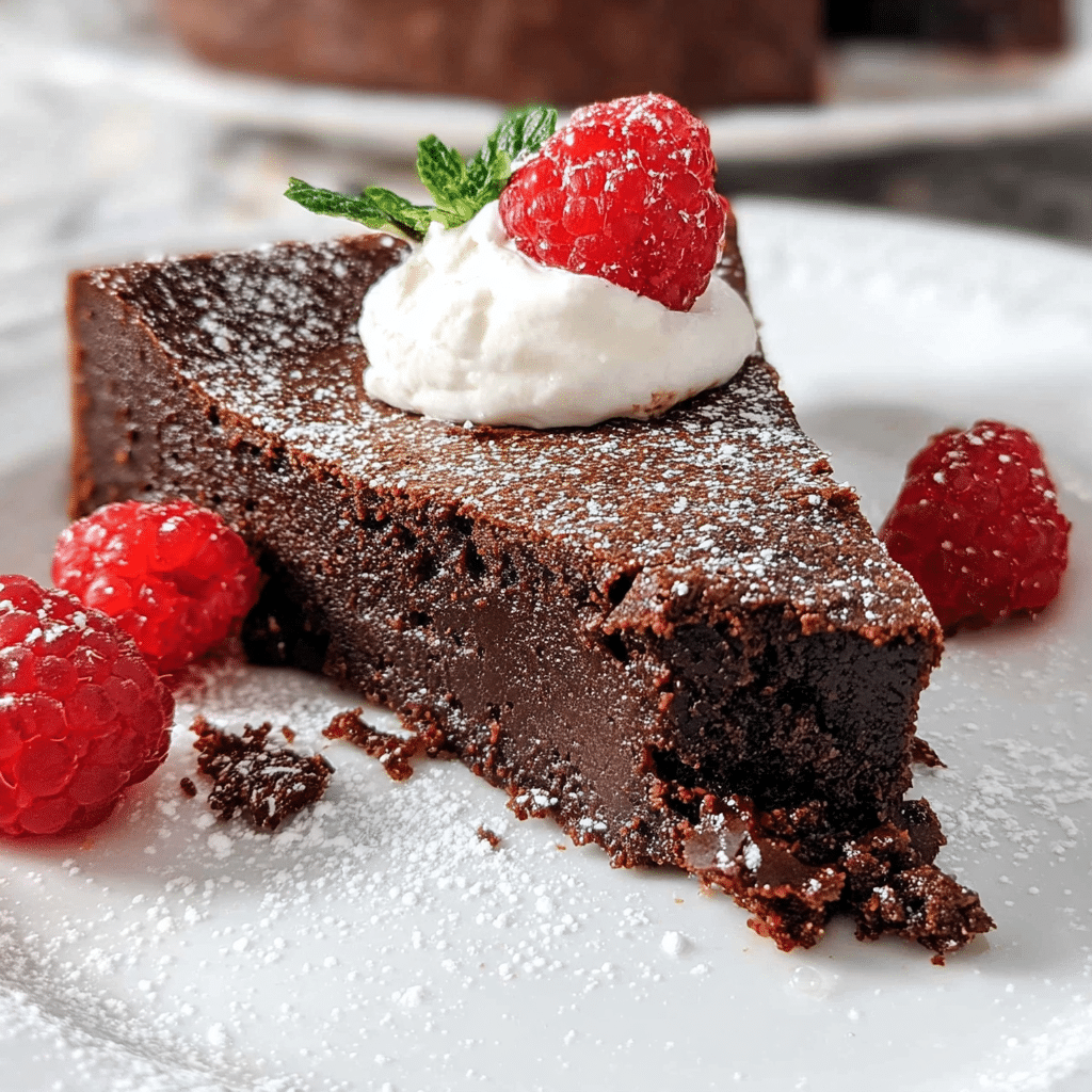flourless chocolate cake
