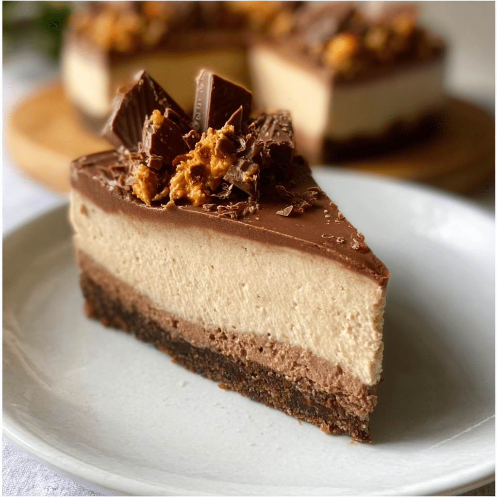 no-bake Toblerone cheesecake