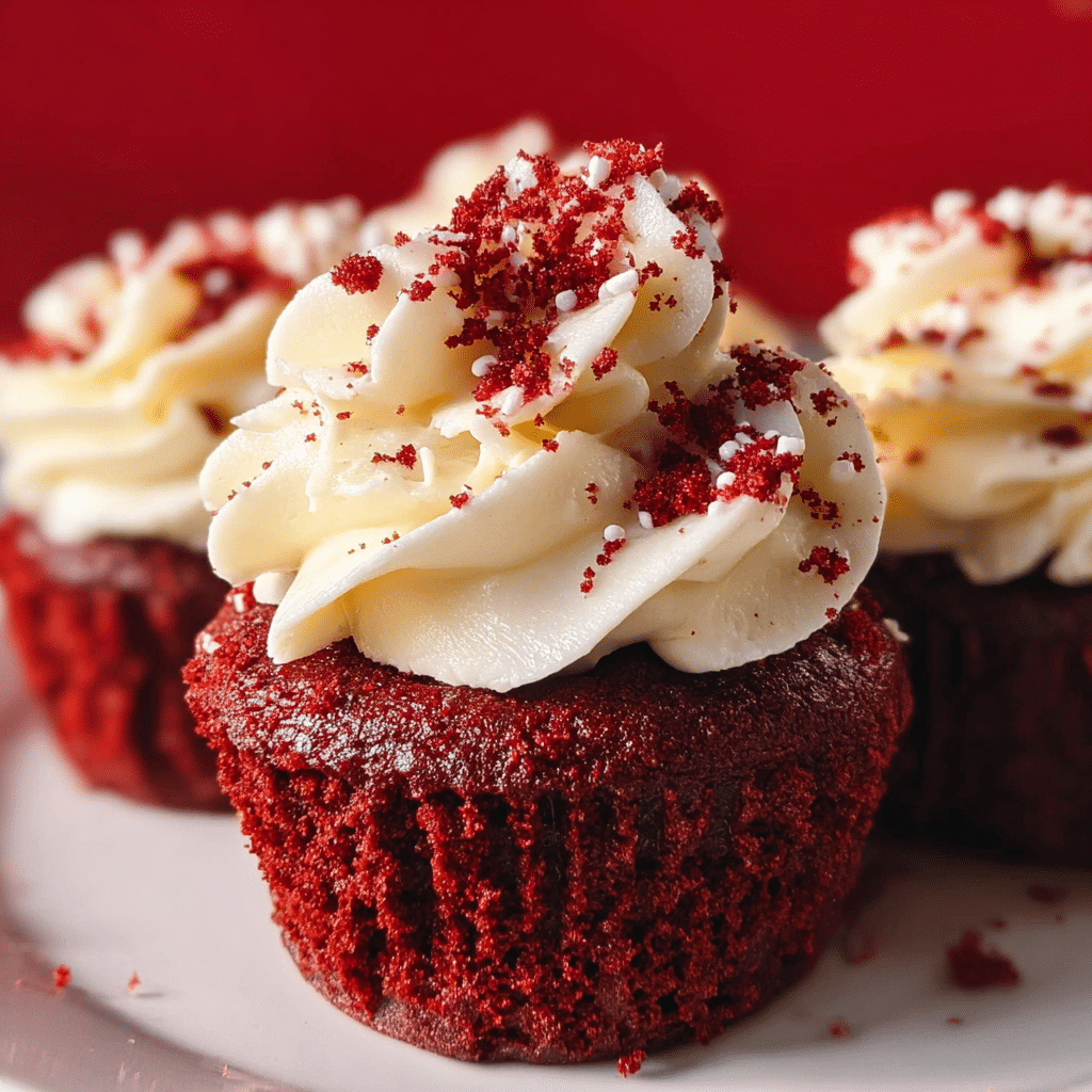 red velvet cupcakes