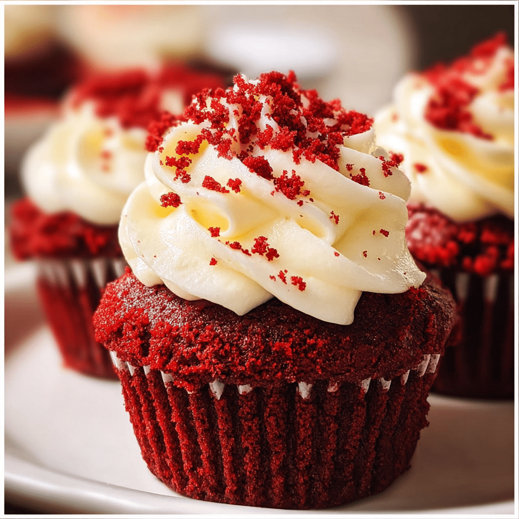 red velvet cupcakes