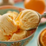 All ingredients needed for homemade Orange Crush Sherbet recipe