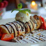 Strawberry Cheesecake Stuffed Eggrolls flavor variations chocolate tropical apple cinnamon