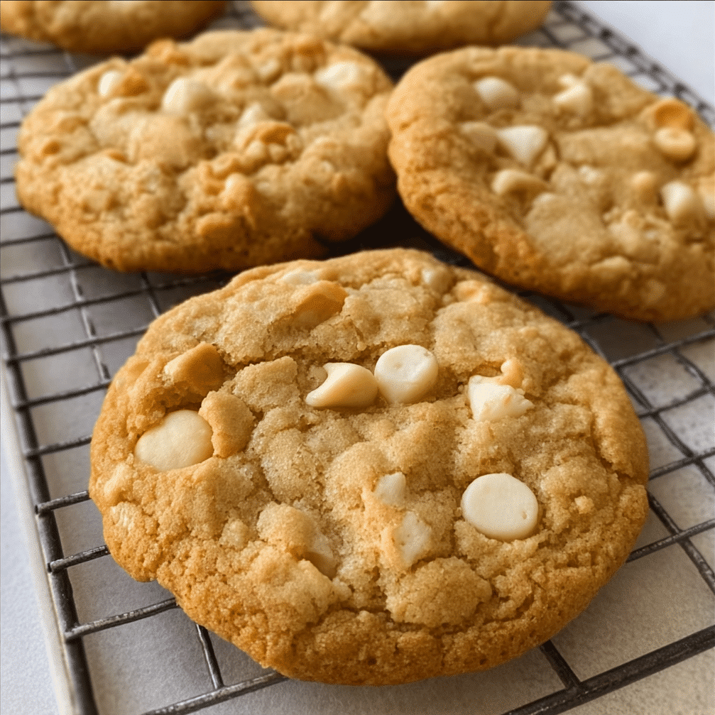 Chewy Dessert Favorite: White Chocolate Macadamia Cookies Recipe