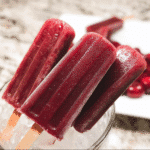 Refreshing Homemade Cherry Popsicles