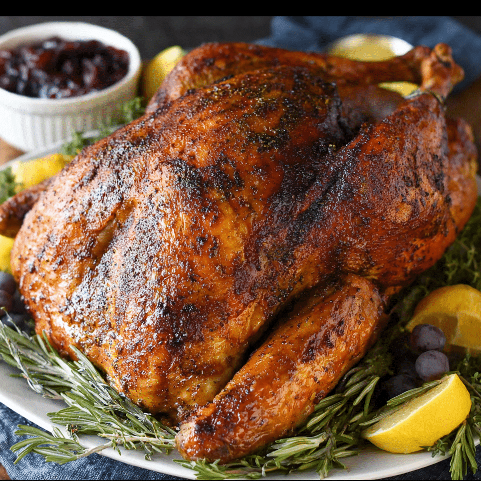 Flavorful Holiday Favorite Smoked Turkey Recipe