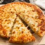 Homemade Cheesy Pizza Recipe