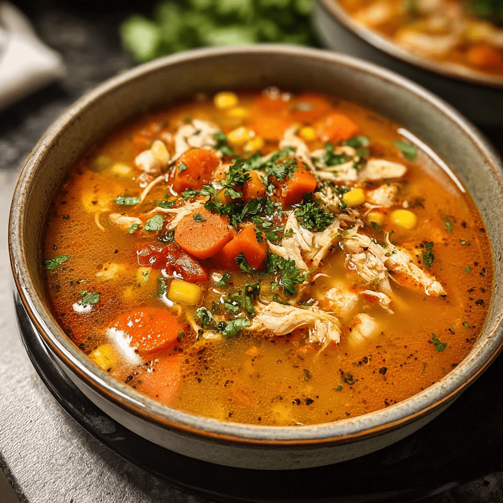 Chicken and Veggie Soup