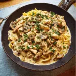 Slow-Cooker Chicken Stroganoff
