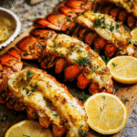 Baked Garlic Butter Lobster Tails