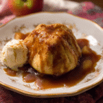 Warm Homemade Apple Dumplings