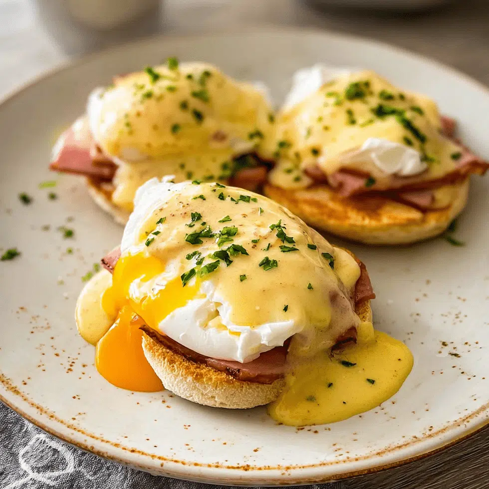 Homemade Eggs Benedict Brunch Recipe
