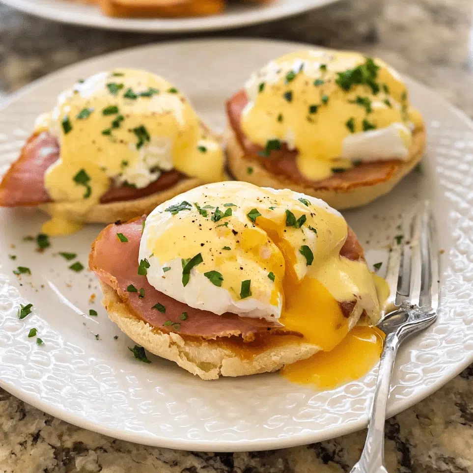 Homemade Eggs Benedict Brunch Recipe