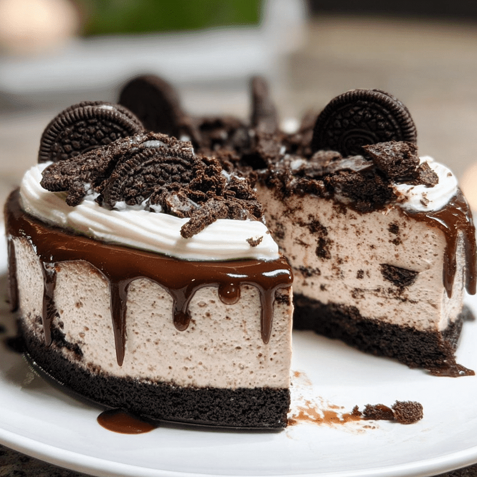 no-bake Oreo cheesecake