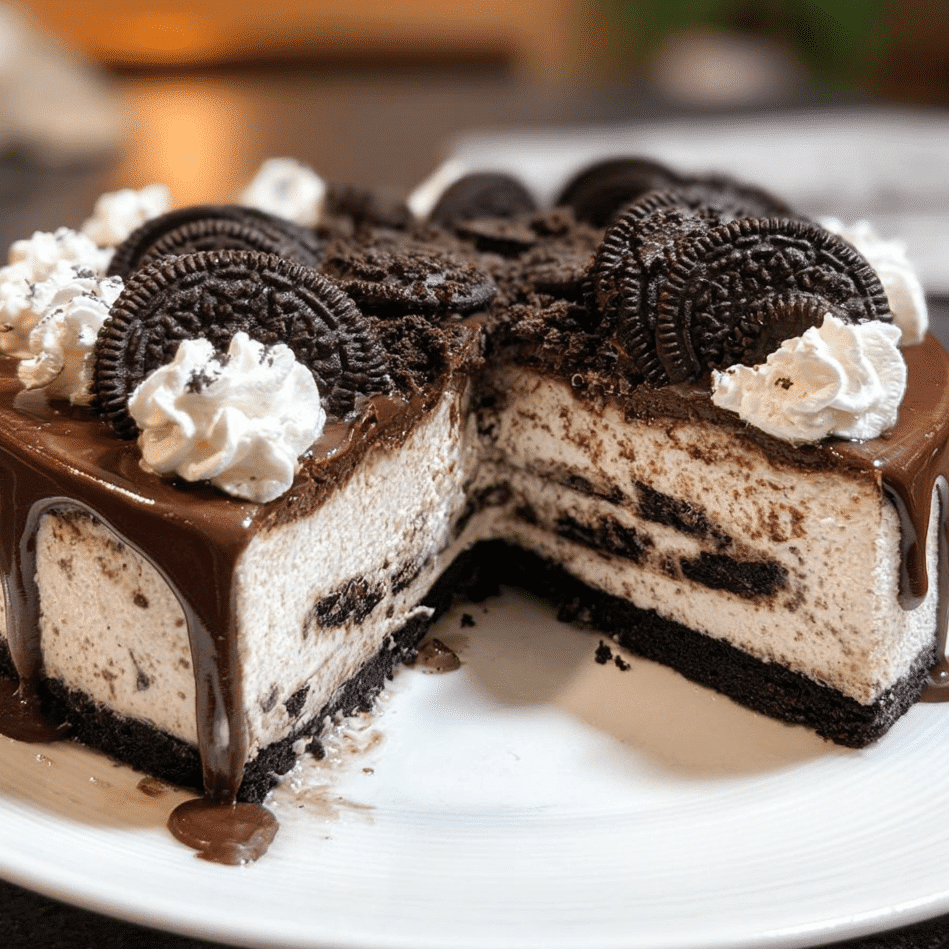 no-bake Oreo cheesecake