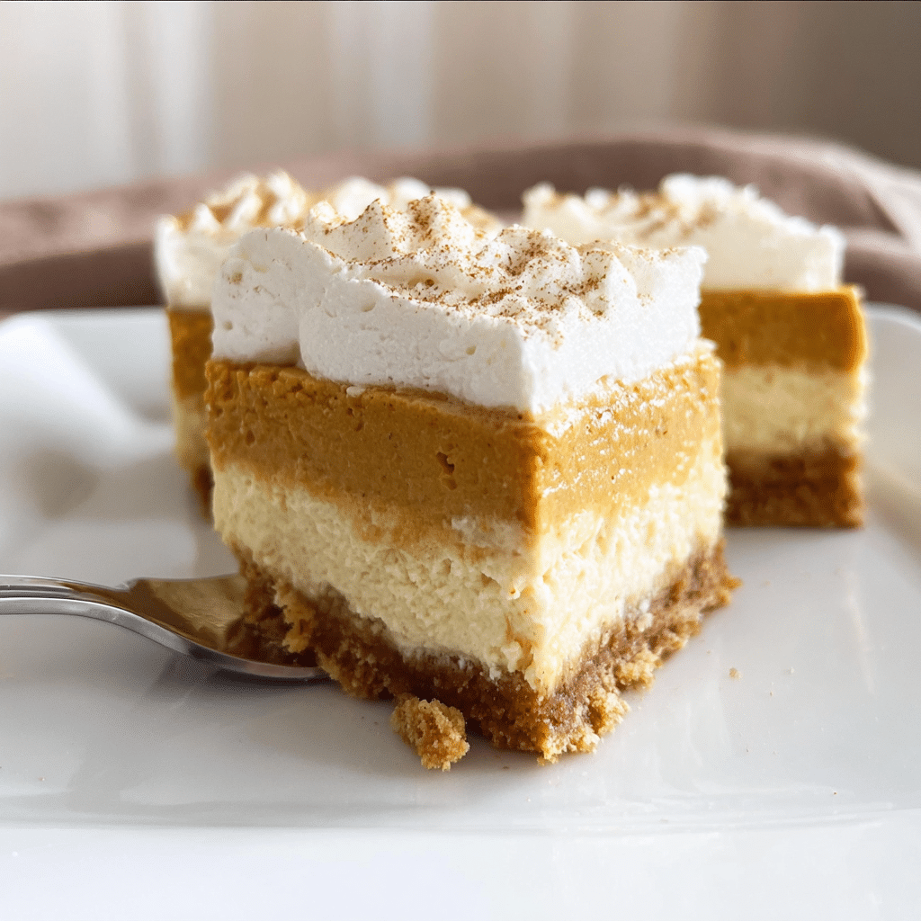 Creamy Fall Dessert Favorite – Pumpkin Cheesecake Bars