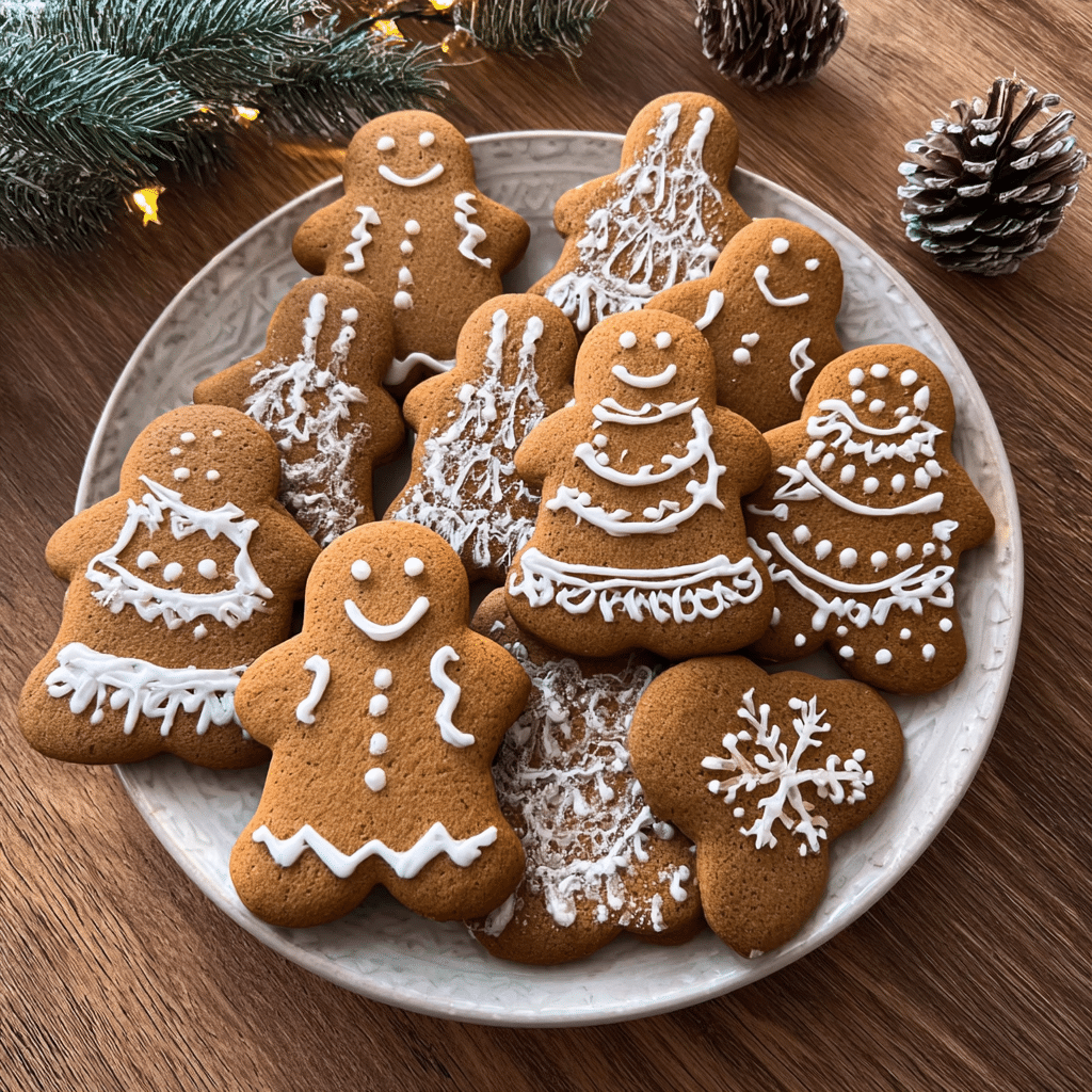 Classic Gingerbread Cookies Christmas Recipe