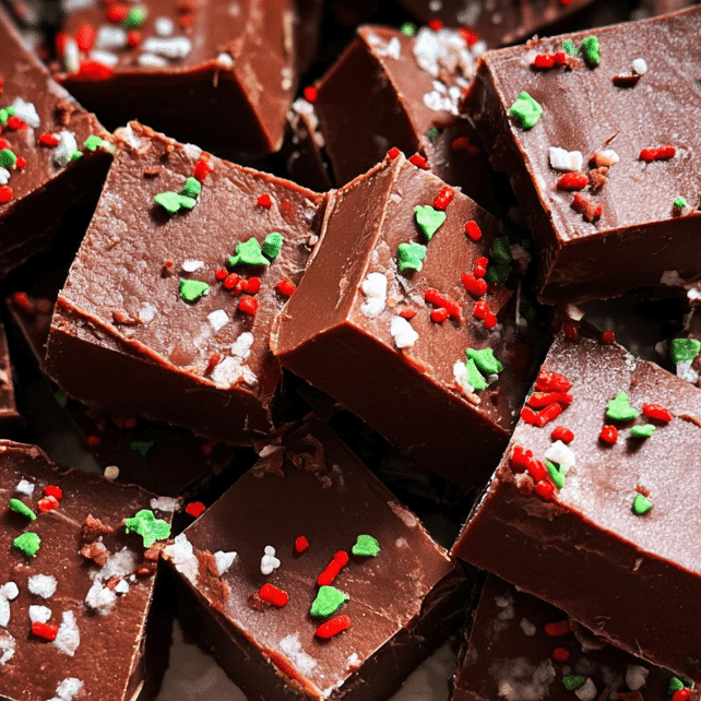 Chocolate Fudge Easy Christmas Candy Recipe