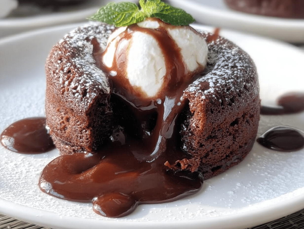 molten lava cake