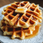 crispy homemade waffles