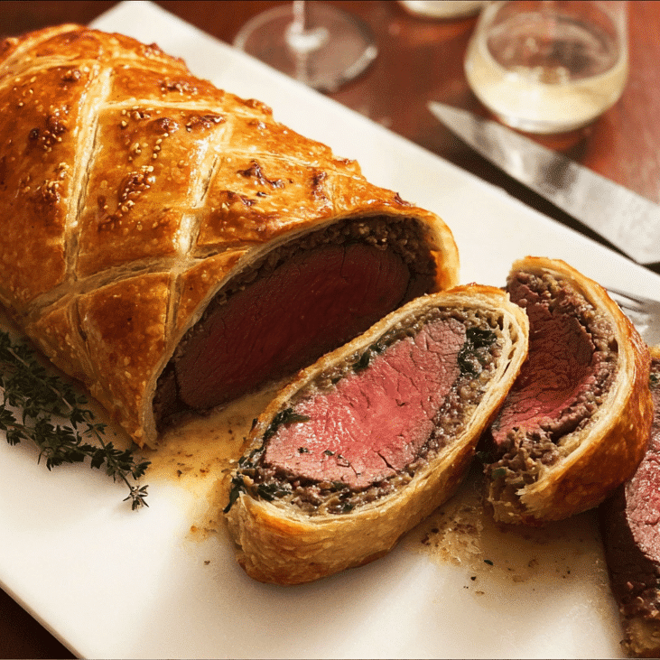 Elegant Beef Wellington Holiday Recipe