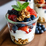 Greek yogurt parfait