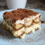 creamy homemade tiramisu dessert