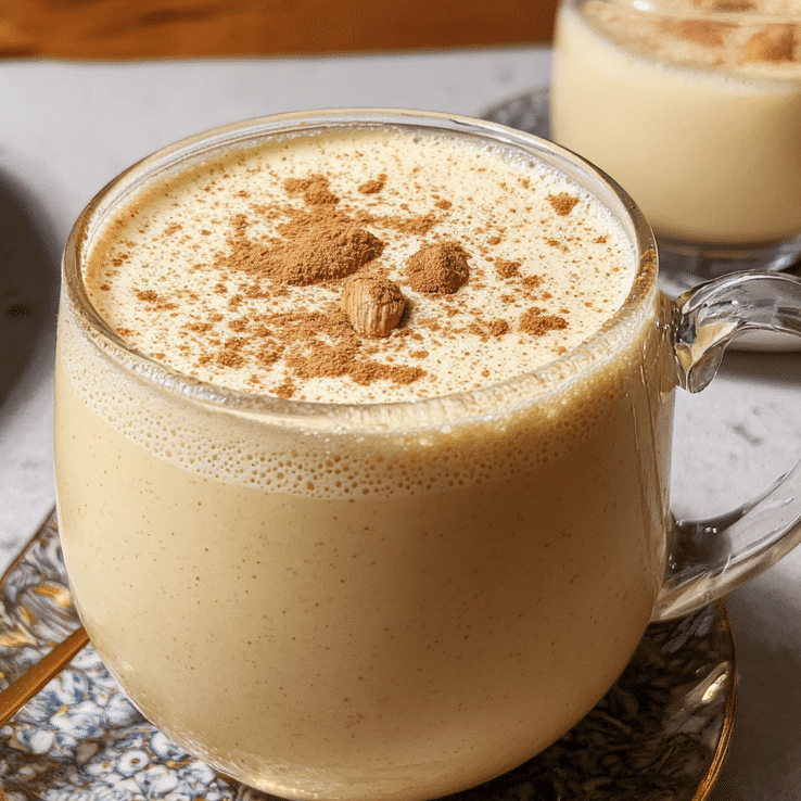 Homemade Eggnog Christmas Drink Recipe
